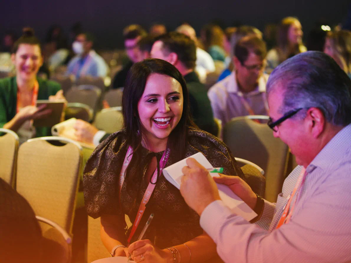 An engaged Shift 2024 audience.