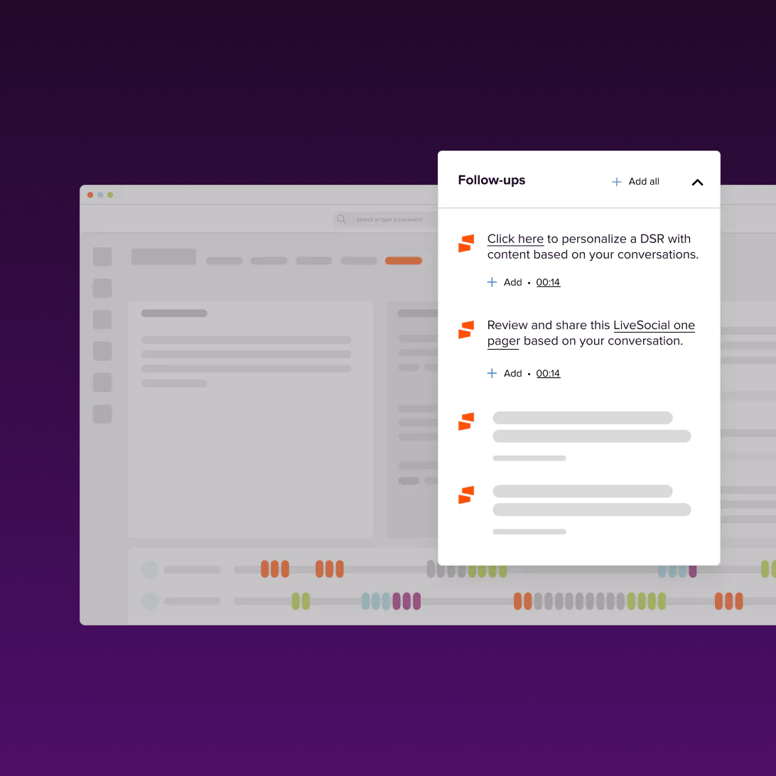 Copilot for Sales screenshot