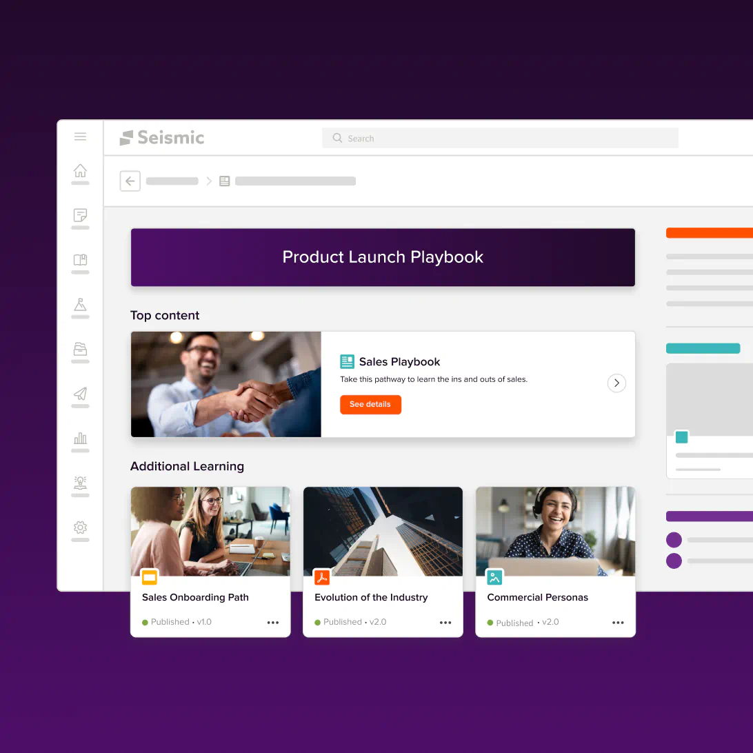 Product Launches Pages Screenshot