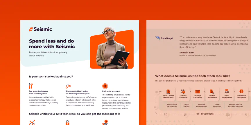 Spend less and do more with Seismic